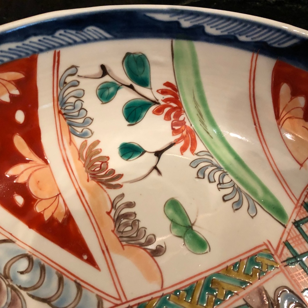 Antique Japanese IMARI Bowl - Picture 6 of 7
